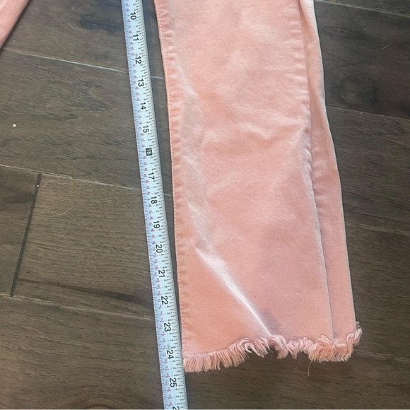 Ann Taylor The Kick Crop Womens Blush Size 4 Jeans - Picture 5 of 6